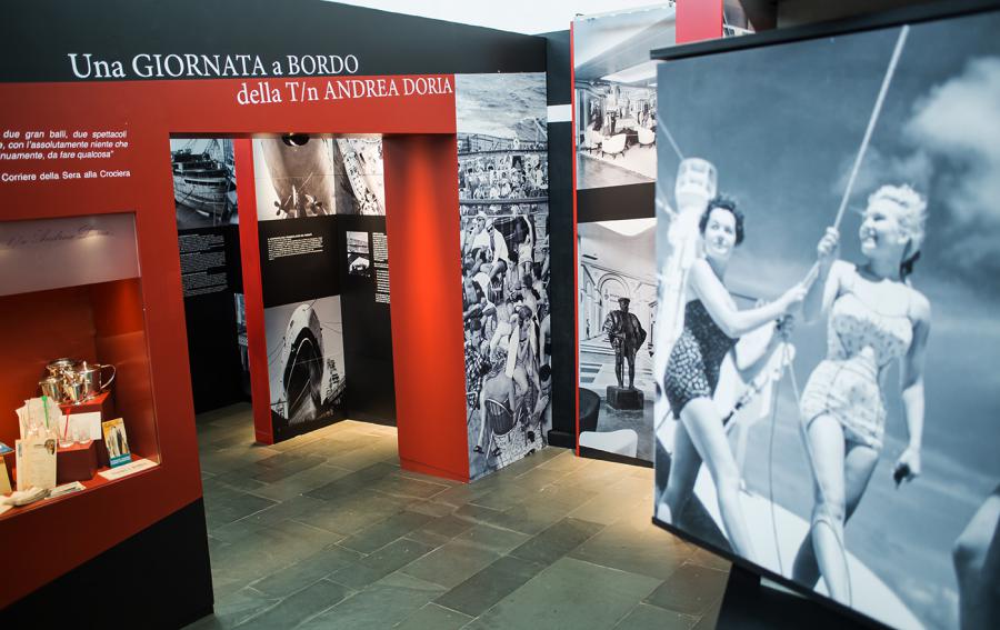 Lighting Exhibition “Andrea Doria, the most beautiful ship in the world” – Galata Maritime Museum