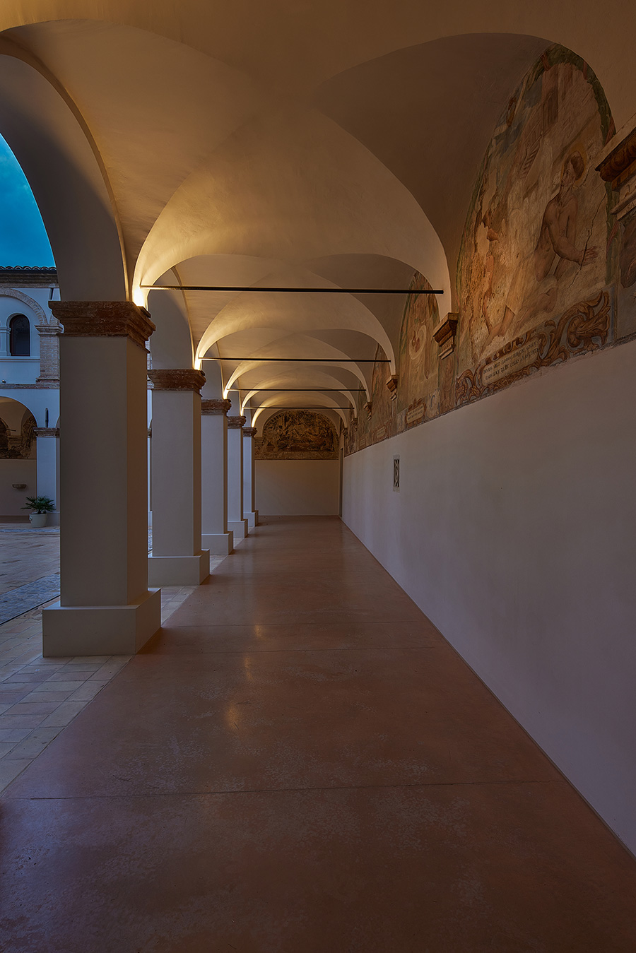 Illuminazione Ex Convento di San Panfilo