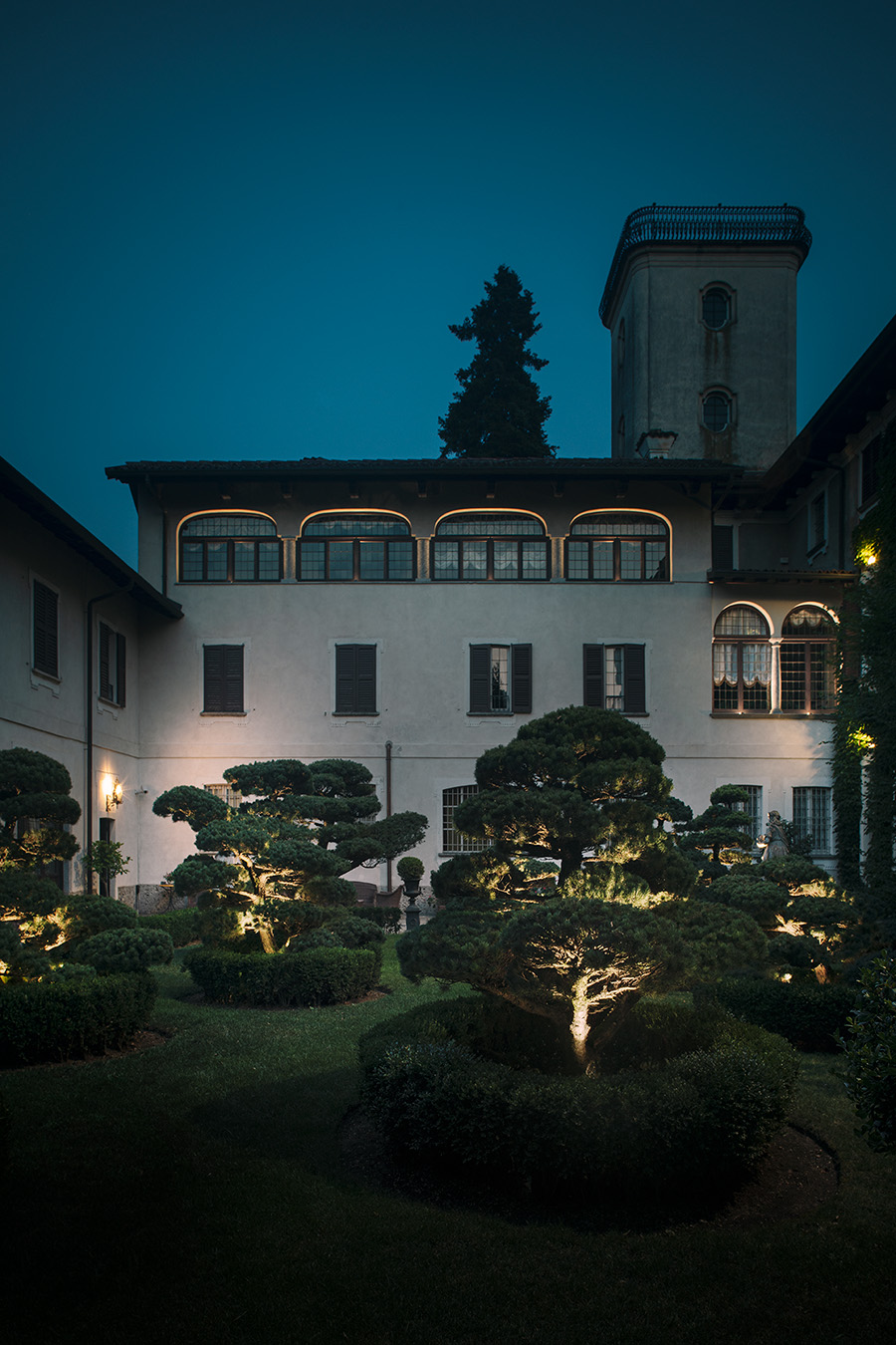 Lighting Historic villa in Brianza