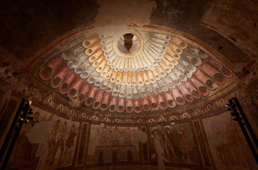 Lighting Hypogeum of Santa Maria in Stelle