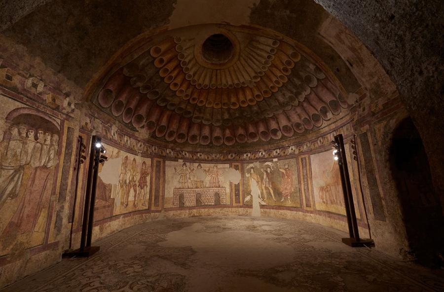 Lighting Hypogeum of Santa Maria in Stelle