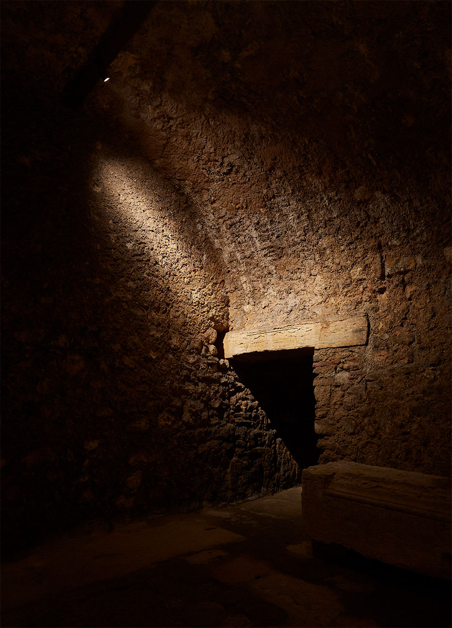 Lighting Hypogeum of Santa Maria in Stelle