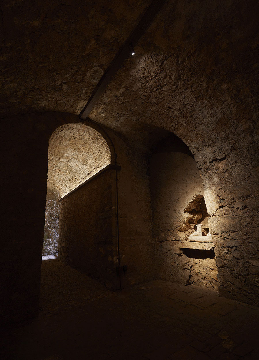 Lighting Hypogeum of Santa Maria in Stelle