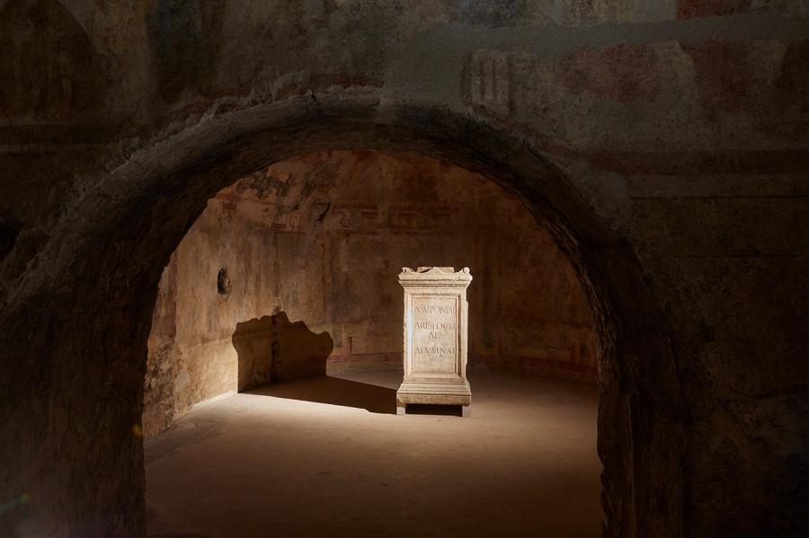 Lighting Hypogeum of Santa Maria in Stelle