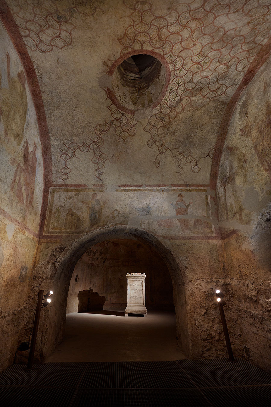 Lighting Hypogeum of Santa Maria in Stelle