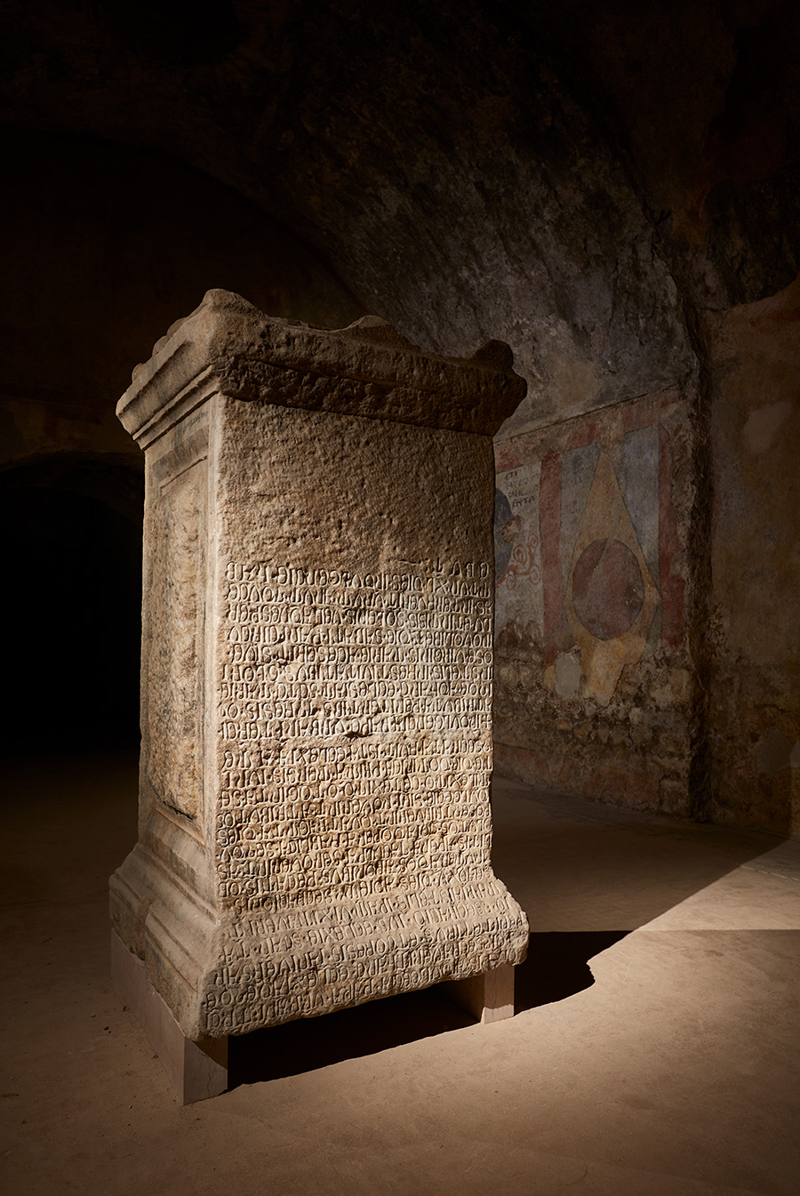 Lighting Hypogeum of Santa Maria in Stelle