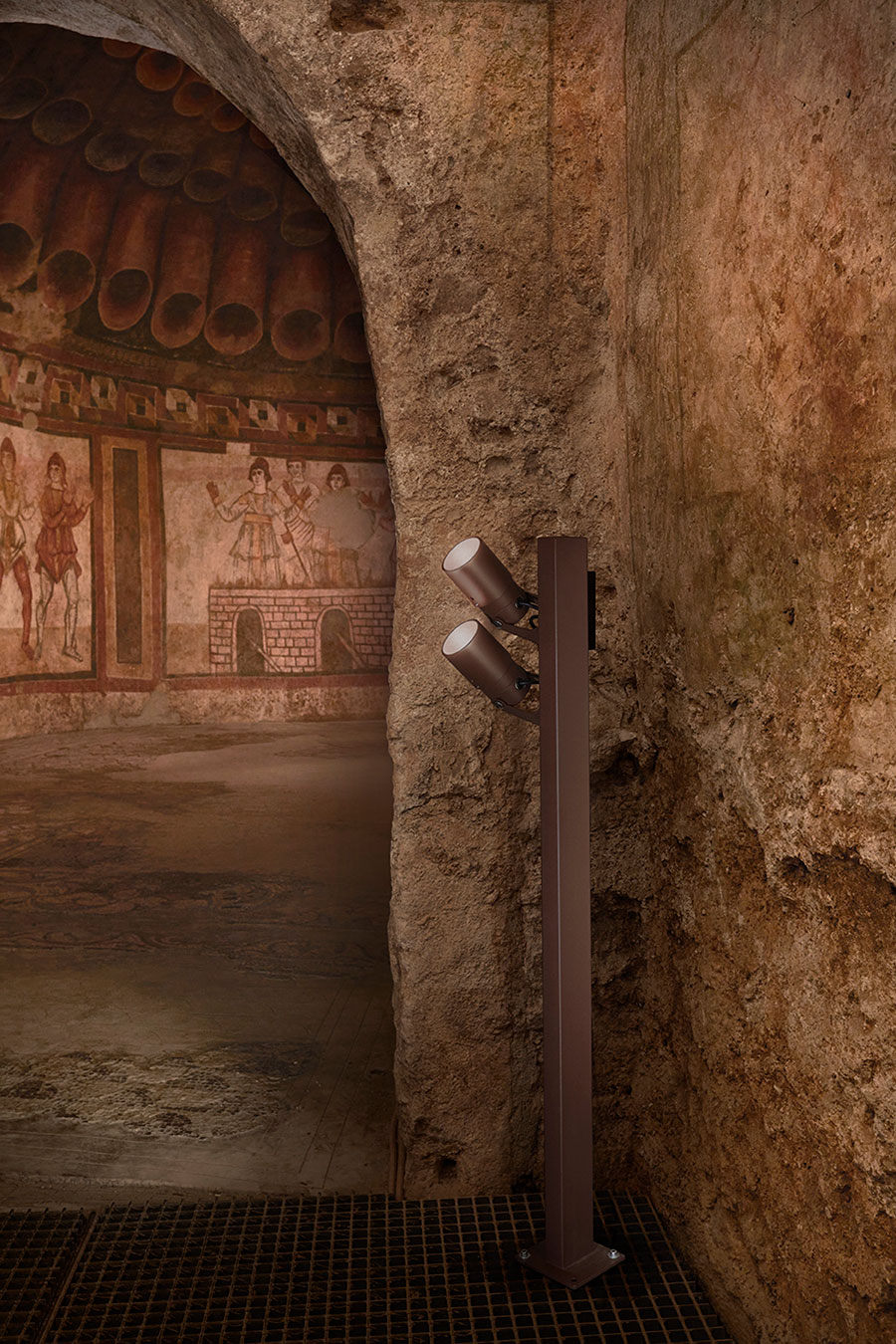 Lighting Hypogeum of Santa Maria in Stelle