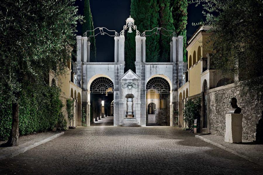 Illuminazione Il Vittoriale degli Italiani