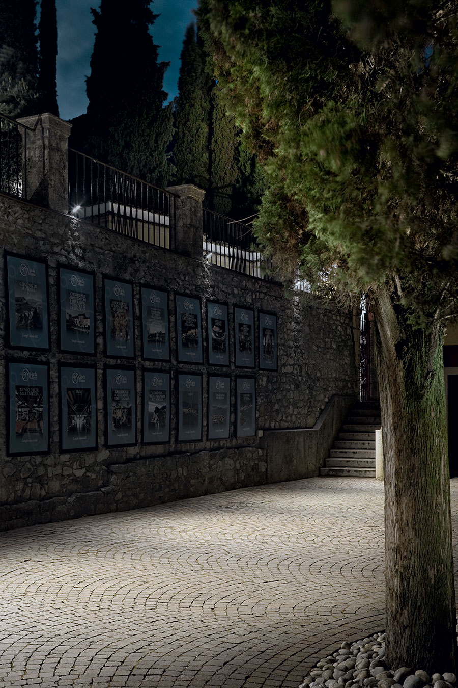 Lighting Il Vittoriale degli Italiani