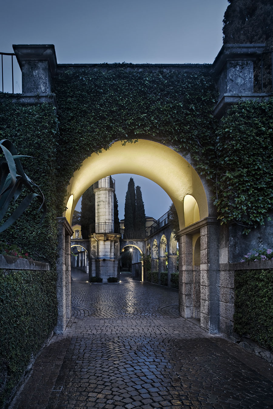 Illuminazione Il Vittoriale degli Italiani