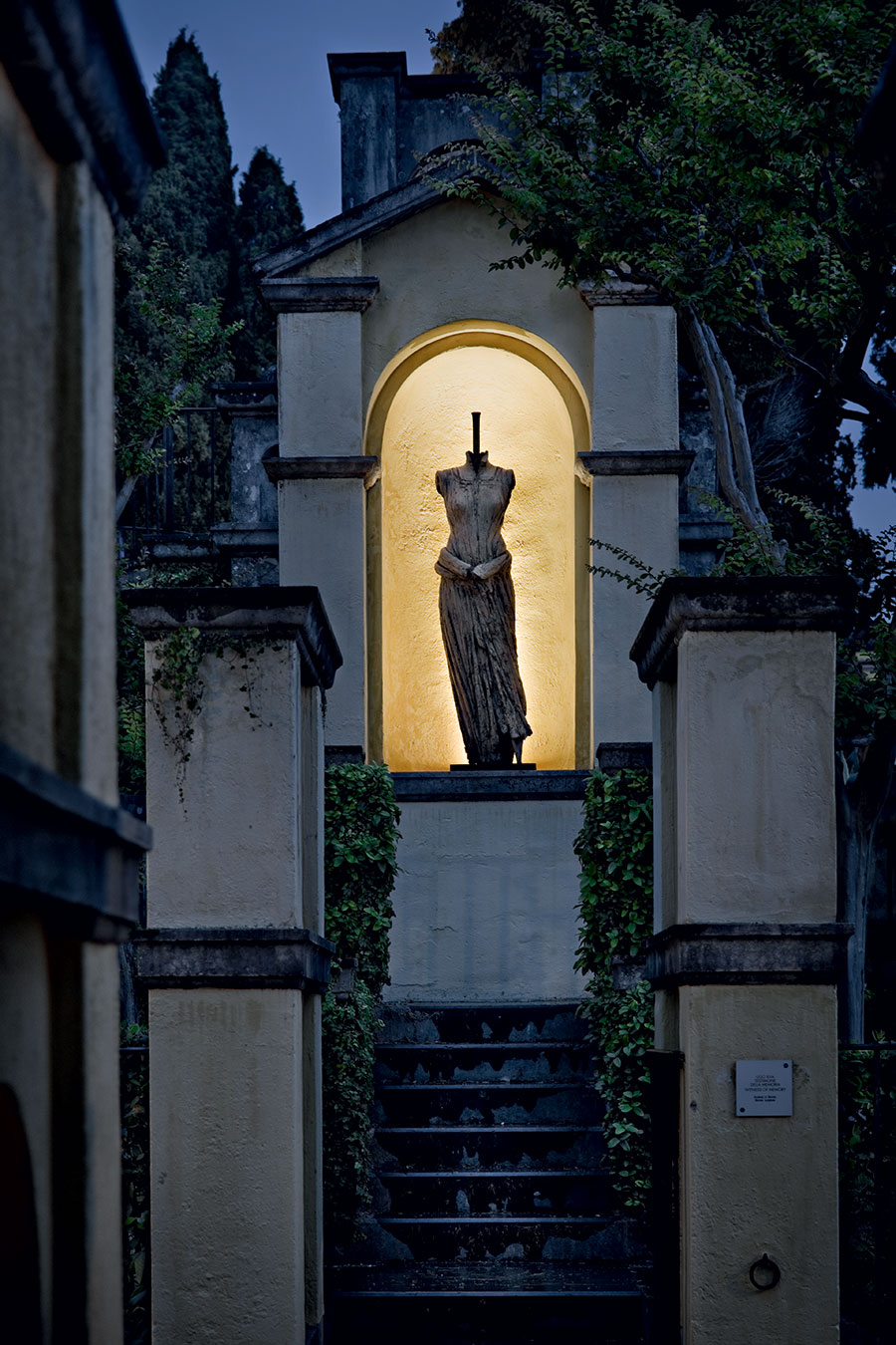 Iluminación Il Vittoriale degli Italiani (Victorial de los italianos)