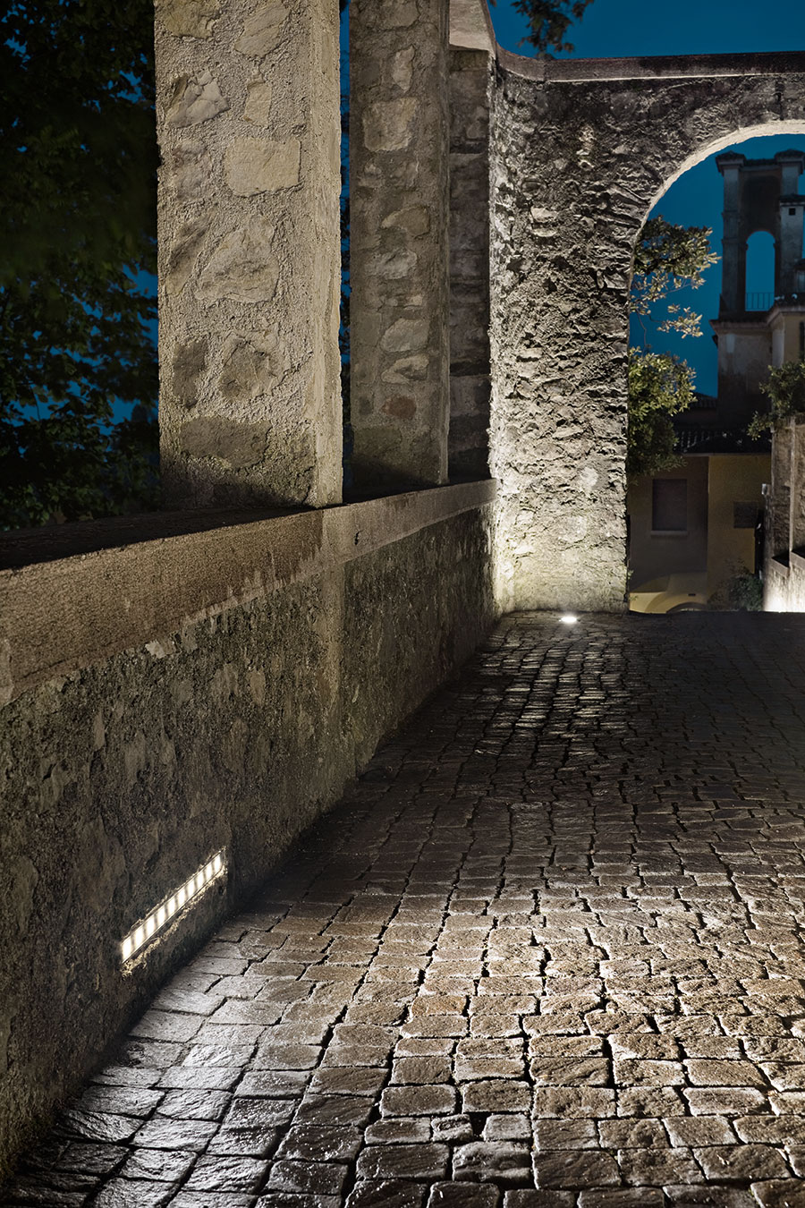 Illuminazione Il Vittoriale degli Italiani