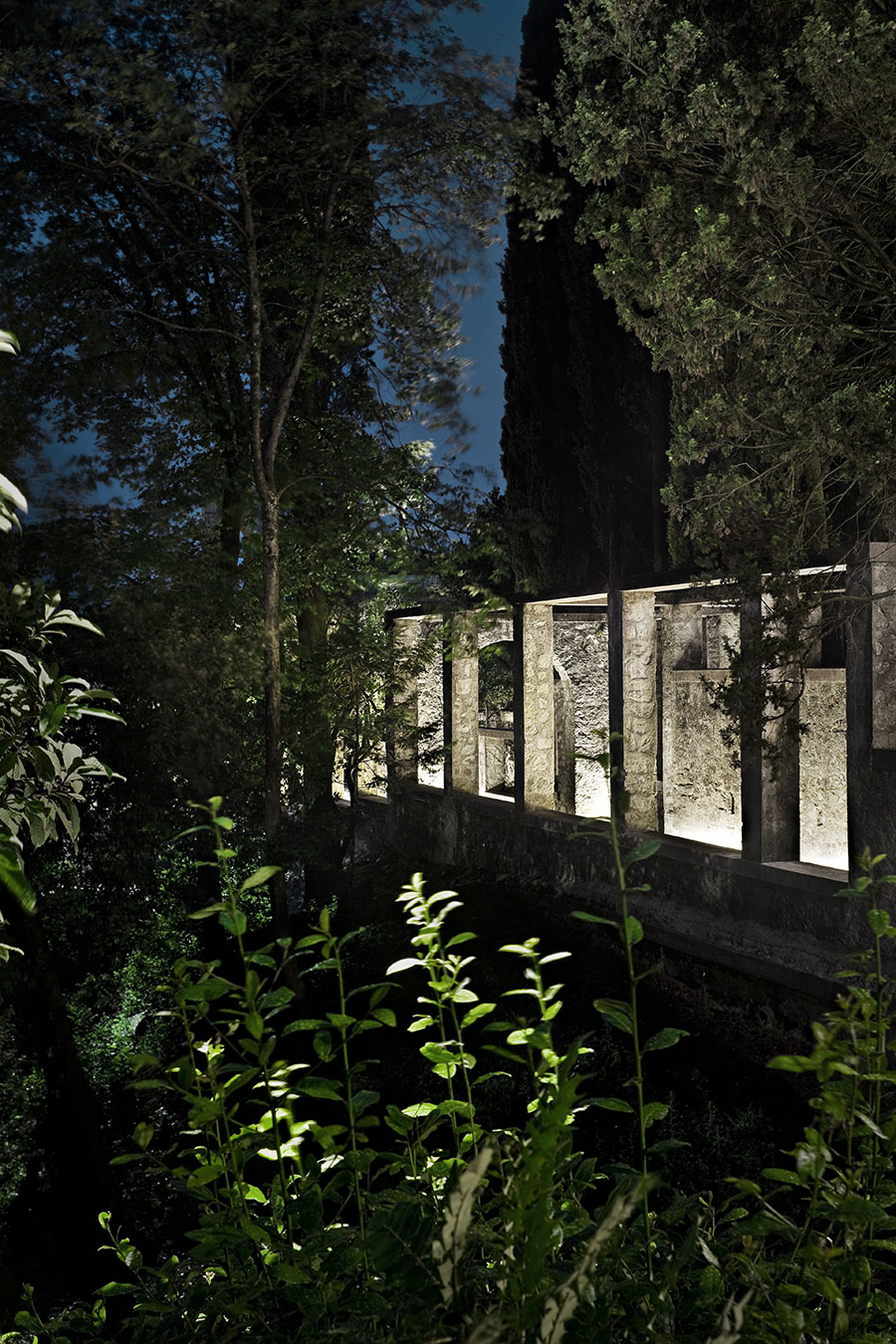 Illuminazione Il Vittoriale degli Italiani