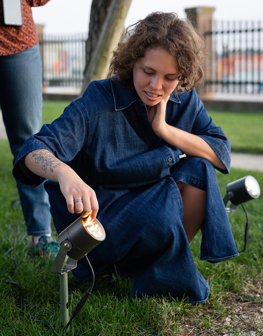 Éclairage Installation "Time Space Existence" - Giardini della Marinaressa