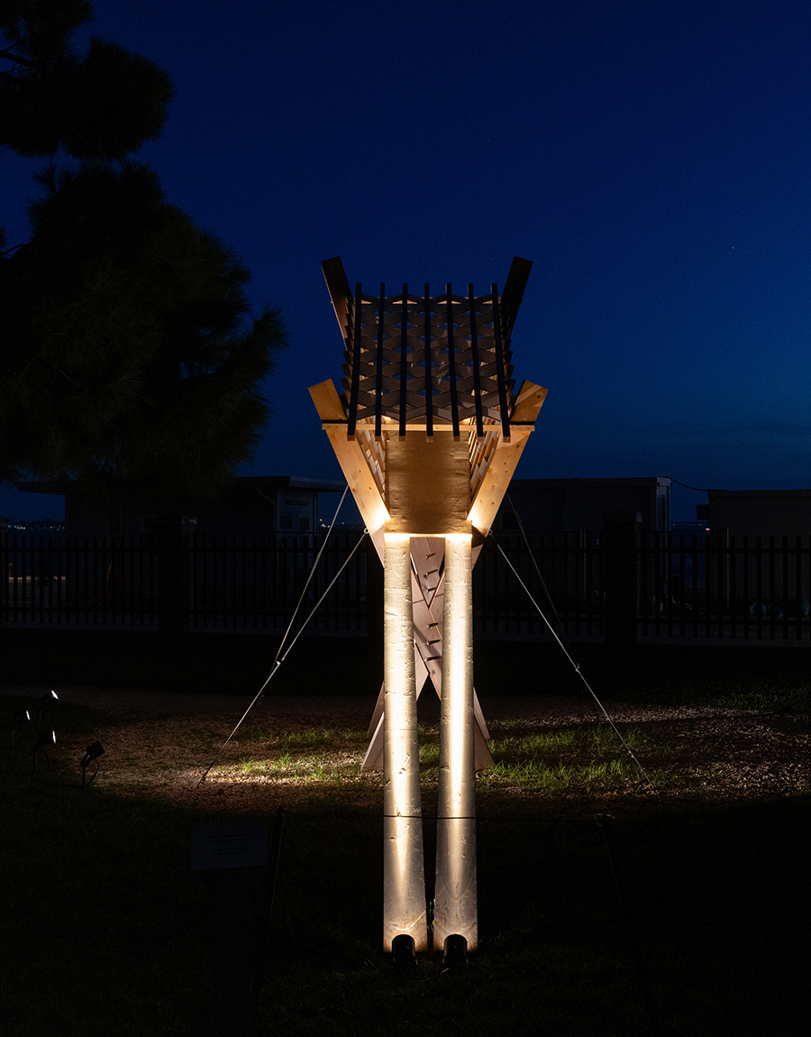 Éclairage Installation "Time Space Existence" - Giardini della Marinaressa