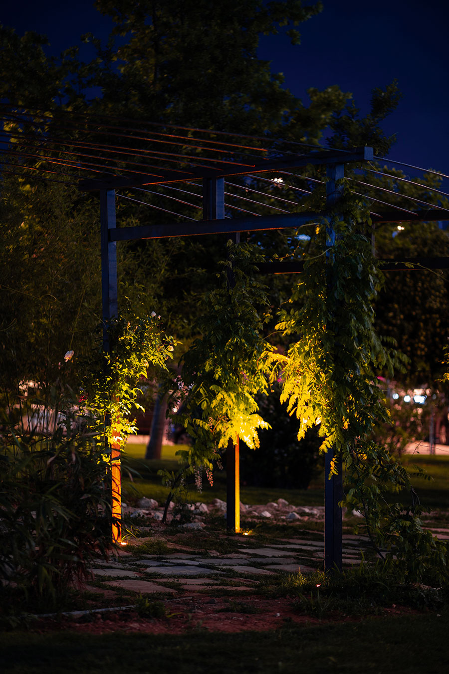 Iluminación Jardín Japonés