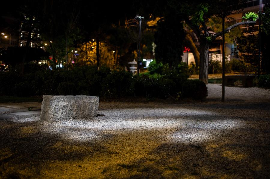 Japanischer Garten Beleuchtung