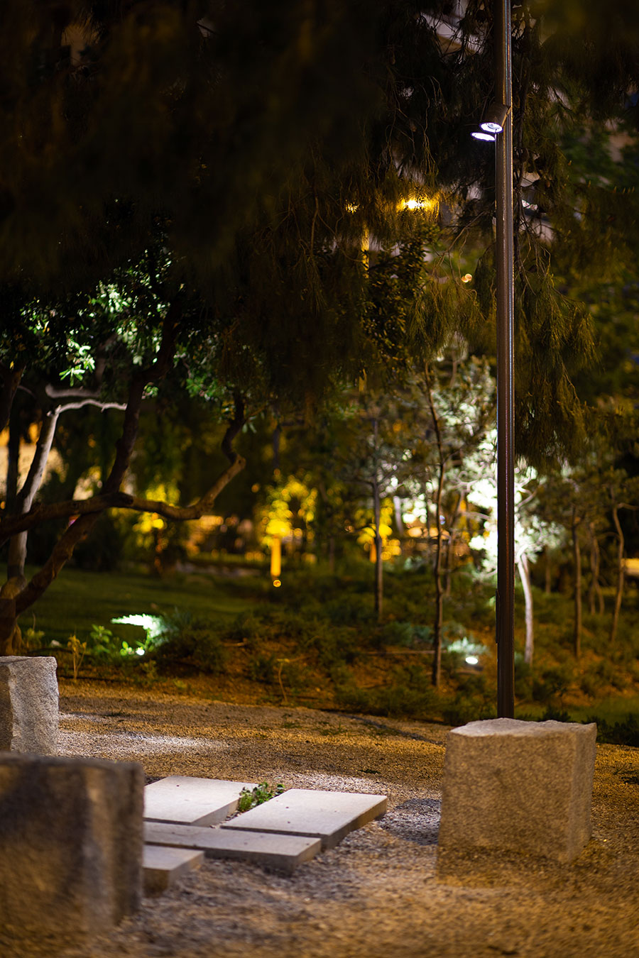 Iluminación Jardín Japonés