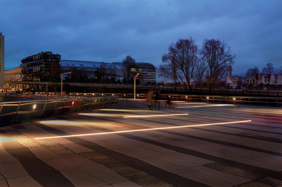 Iluminación Jardins de l'Arche