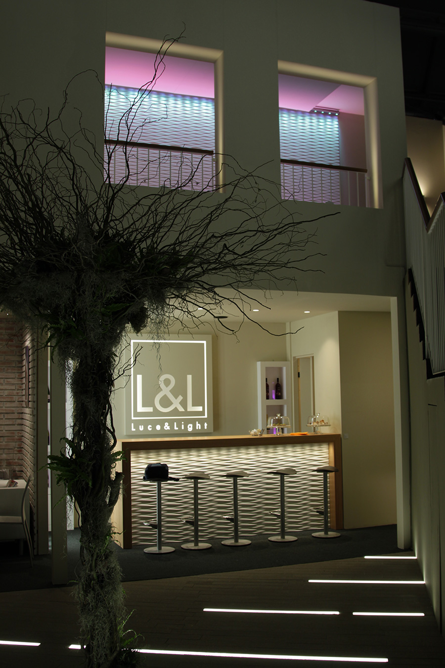 L&L stand - Light+Building 2014 Beleuchtung