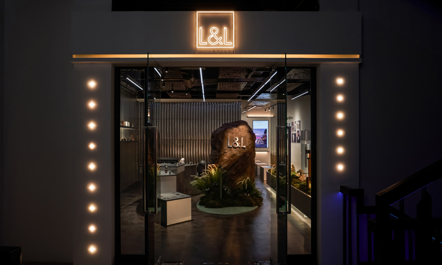 Iluminación Luce&Light Flagship Hub