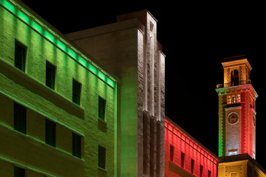 Lighting Official residence of the president of Apulia