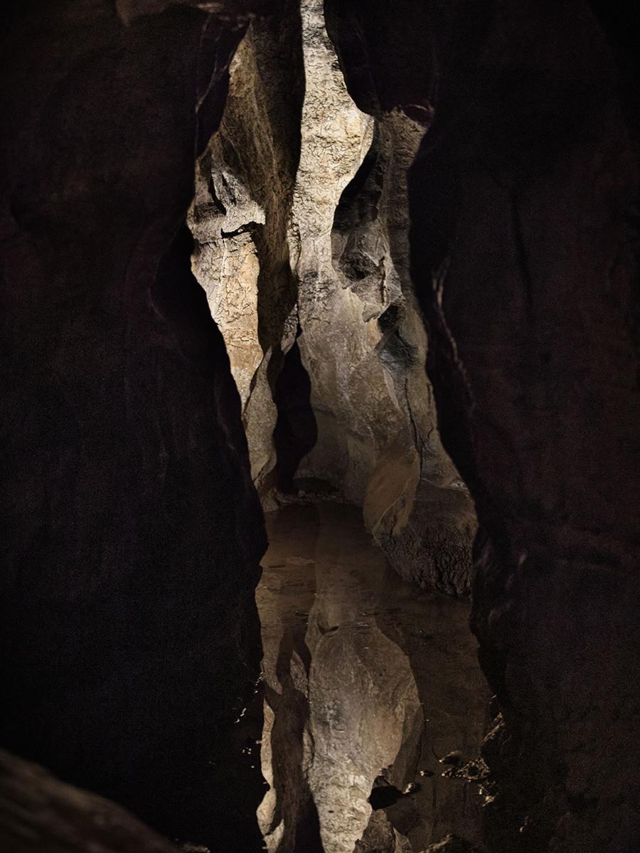 Illuminazione Grotte di Oliero, Valbrenta