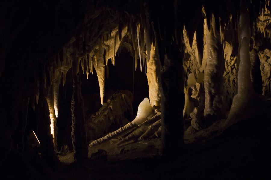 Höhle von Otruševec Beleuchtung