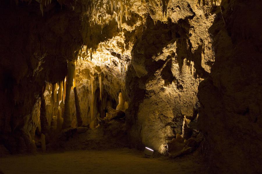 Lighting Otruševec cave