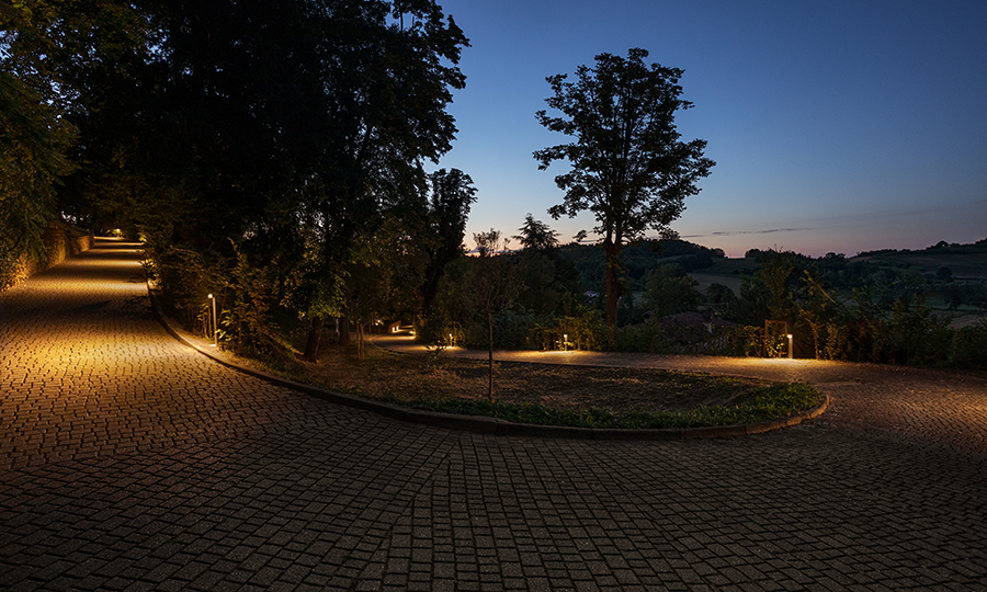 Lighting Parco Storico Bricherasio, Fubine Monferrato, Italy