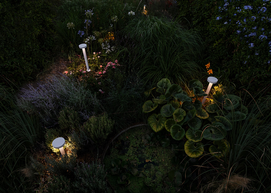 Éclairage Radicepura Garden Festival 2025