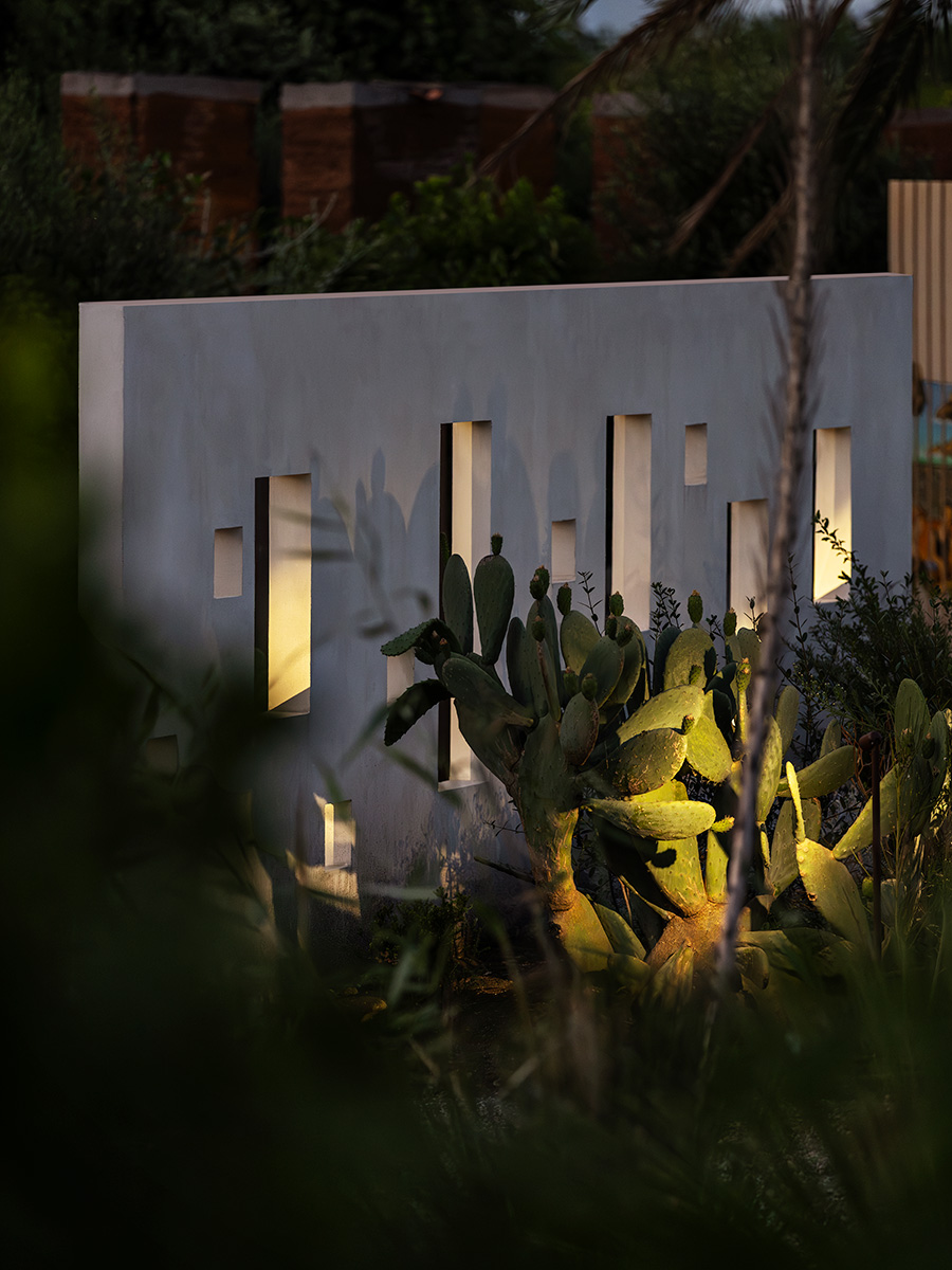 Éclairage Radicepura Garden Festival 2025