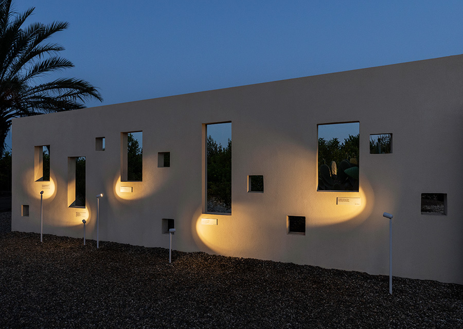 Éclairage Radicepura Garden Festival 2025