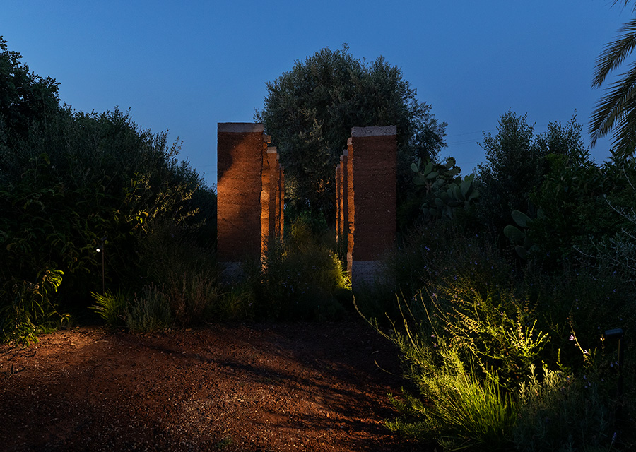 Éclairage Radicepura Garden Festival 2025