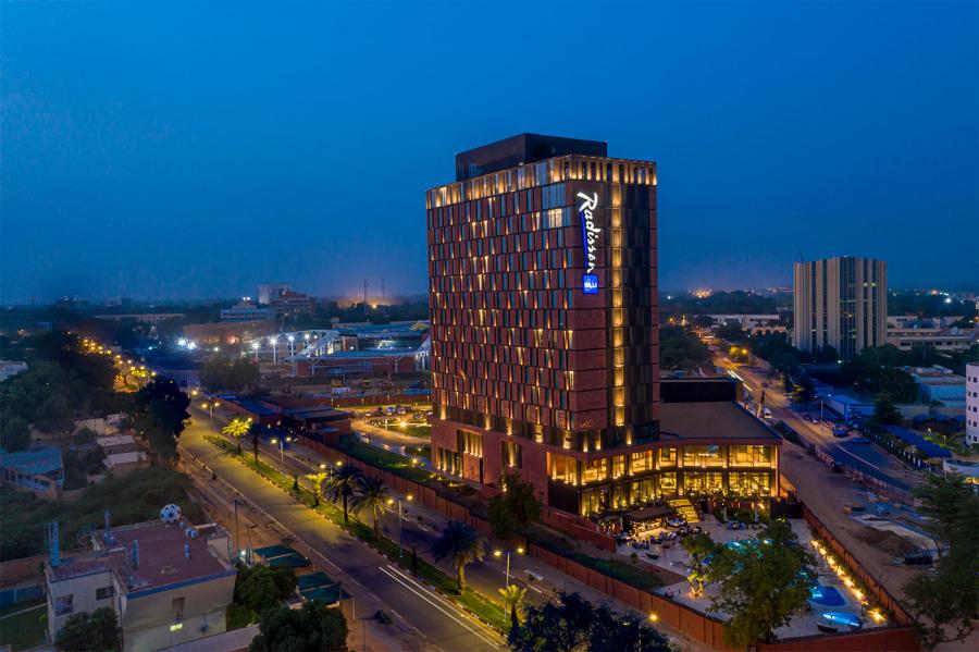 Illuminazione Radisson Blu Hotel & Conference Center