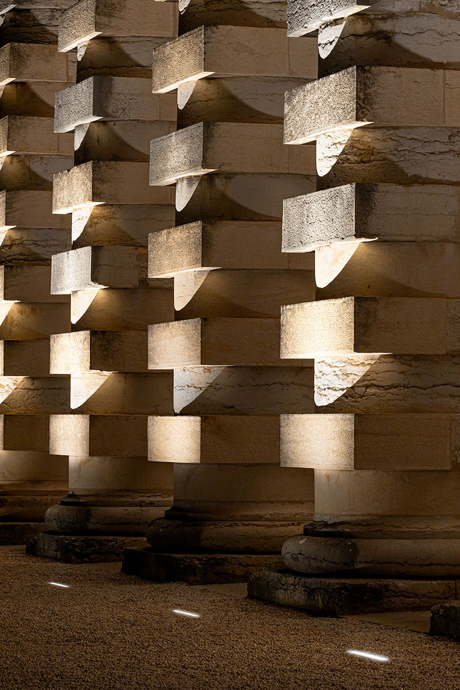 Illuminazione Saline Reali