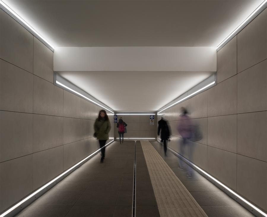 Iluminación Estación de San Pietro in Casale