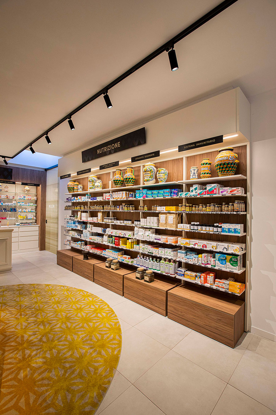 Lighting Sant’Andrea pharmacy