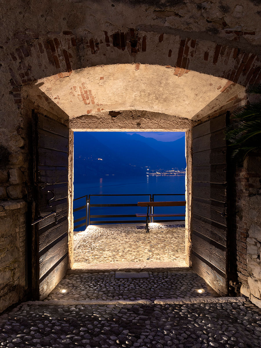 Illuminazione Castello Scaligero di Malcesine