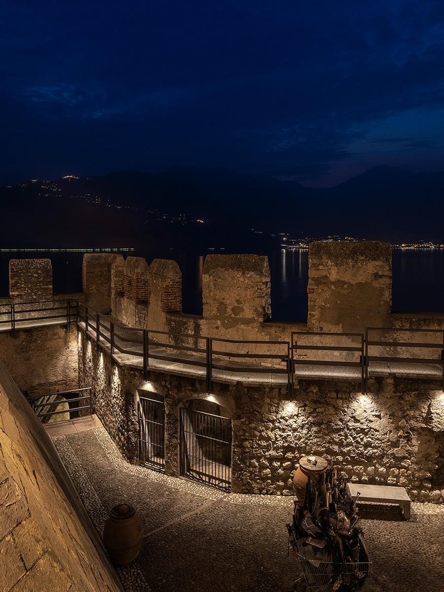 Iluminación Castillo Scaligero de Malcesine