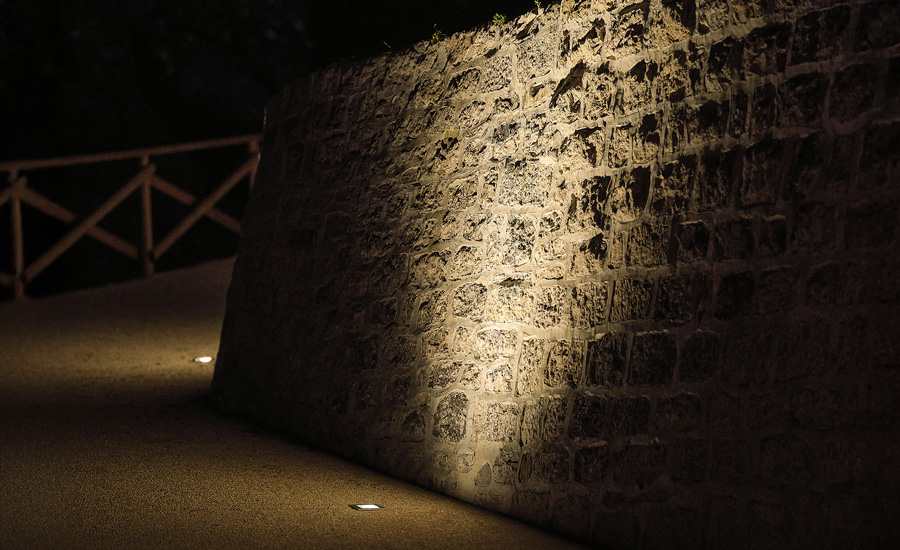 Éclairage Muraille de Matrice