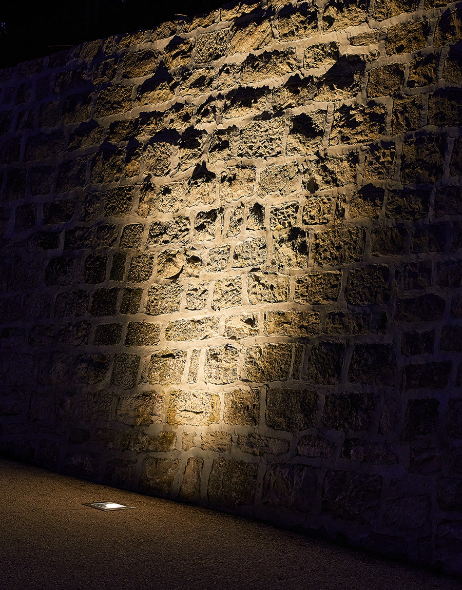 Éclairage Muraille de Matrice