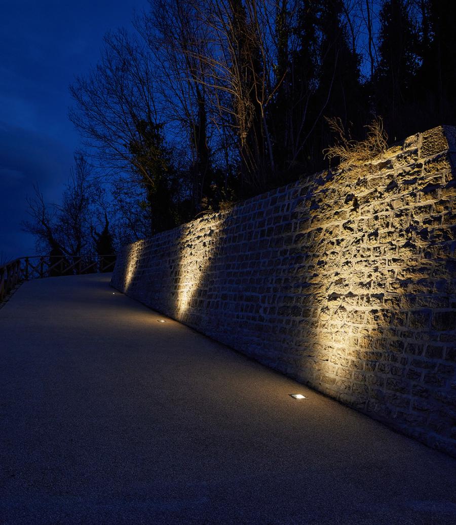 Éclairage Muraille de Matrice