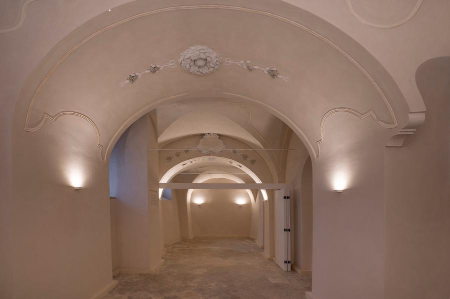 Lighting The crypt at the Church of San Cristinziano