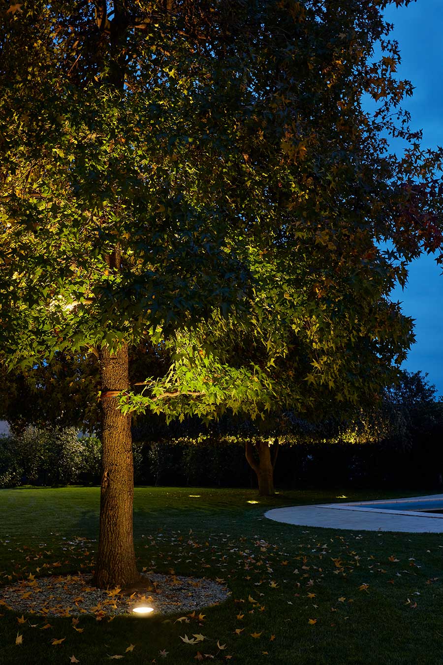 Éclairage Jardin d'une habitation privée