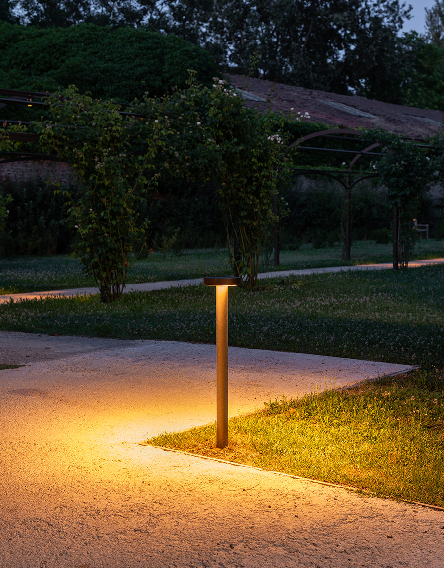 Iluminación Jardín del Palazzo Schifanoia, Ferrara