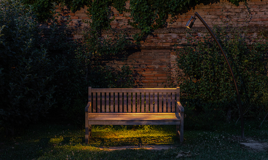 Iluminación Jardín del Palazzo Schifanoia, Ferrara