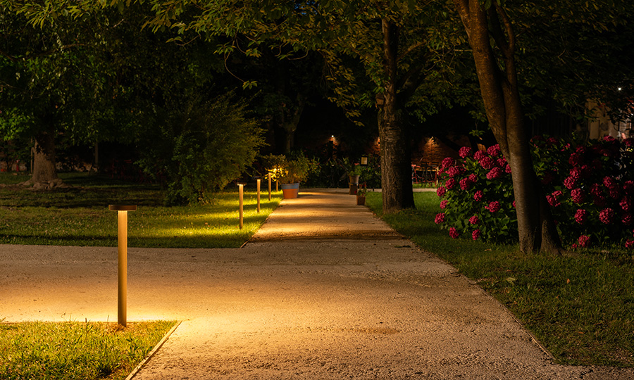Iluminación Jardín del Palazzo Schifanoia, Ferrara