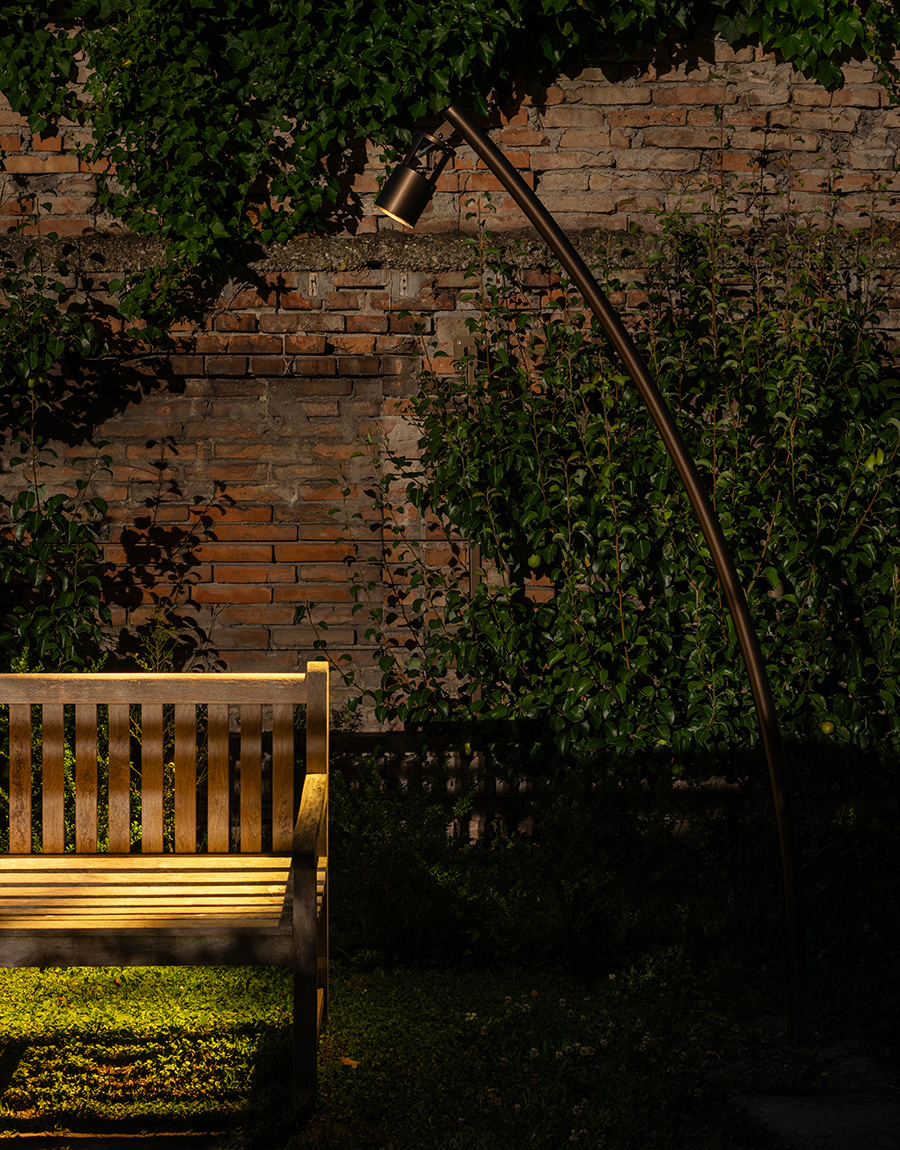 Iluminación Jardín del Palazzo Schifanoia, Ferrara