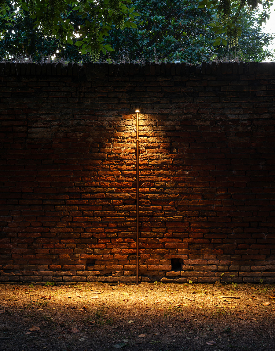Iluminación Jardín del Palazzo Schifanoia, Ferrara